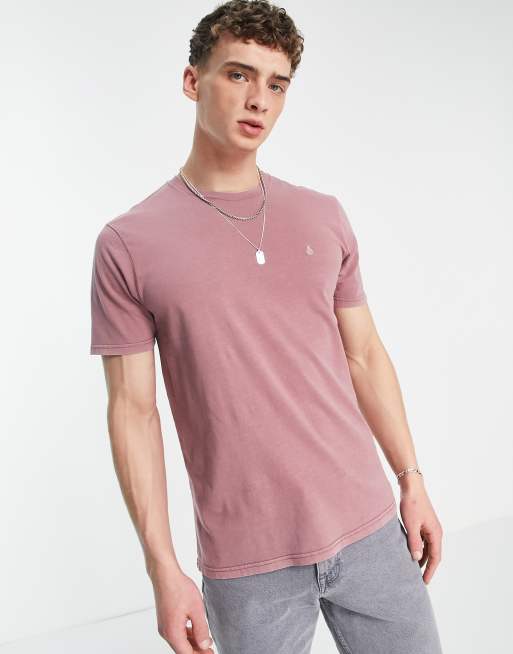 Volcom - Solid Stone - T-shirt in roze