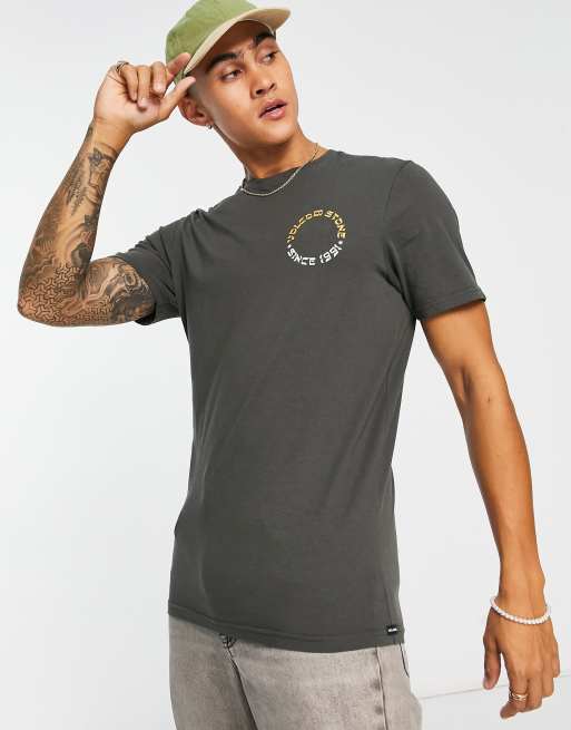 Camiseta Volcom Stone Portal Rinsed Black