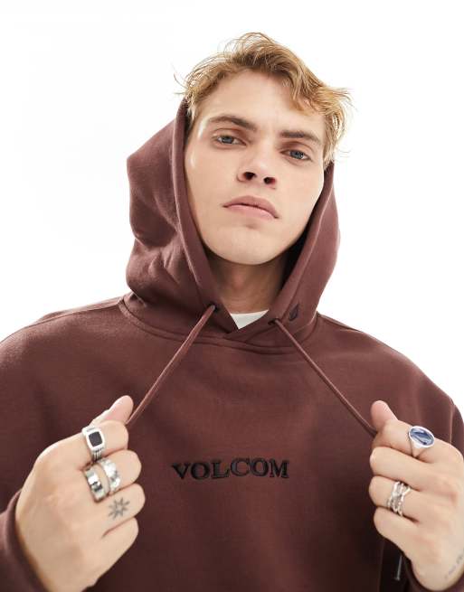 Volcom - Stone - Sweat à capuche - Bordeaux
