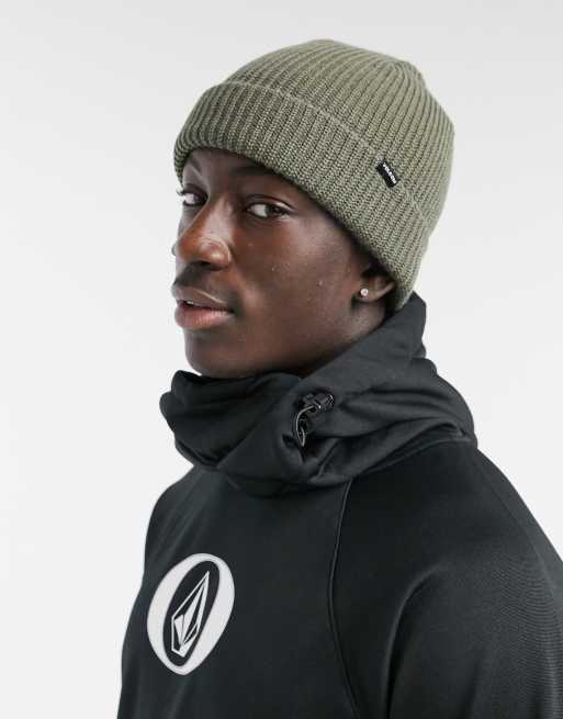 Volcom – Sweep – Czapka beanie z podszewką w kolorze khaki