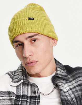 Volcom Volcom Sweep lined beanie in gold