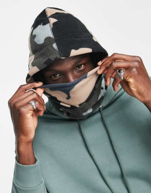 Volcom - Travelin - Colsjaal met camouflageprint