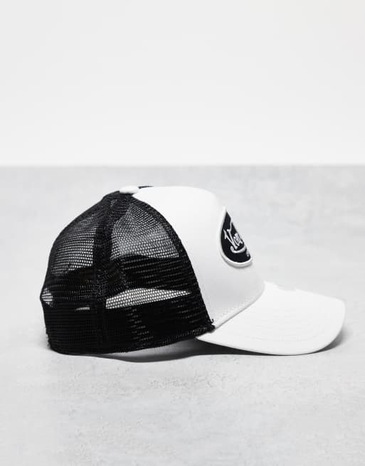 Von Dutch – Boston – Biało-czarna czapka z daszkiem trucker , 2 z 4