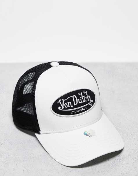 Von Dutch - Boston - Cappellino stile trucker nero e bianco - view 1