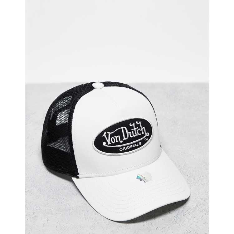 Von Dutch Berretto Trucker Ethnik Uomo E Donna: Regolabile Snapback, Rete Blu Navy, Visiera Etnica, Taglia Unica 55,5-60 Cm - 2