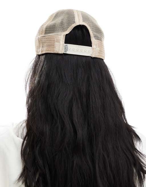Von Dutch Cappellino da uomo e donna, berretto Trucker con effetto Hologram, bianco, Taglia Unica