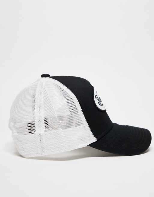 Von Dutch - Boston - Casquette style camionneur - Noir et blanc , 3 de 4