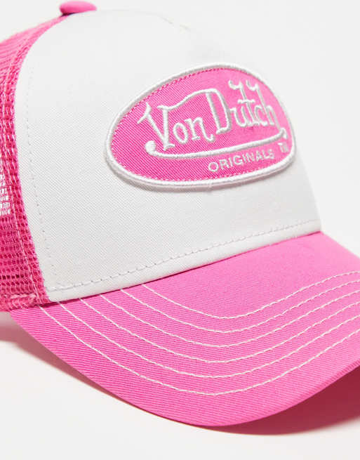 Von Dutch TRUCKER BOSTON UNISEX - Casquette - pink/rose 