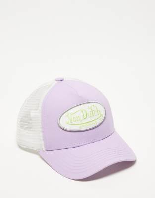 Von Dutch Trucker Cap – Verstellbare Baseballkappe Mit Netzrücken, Gesticktem Logo, Für Damen & Herren