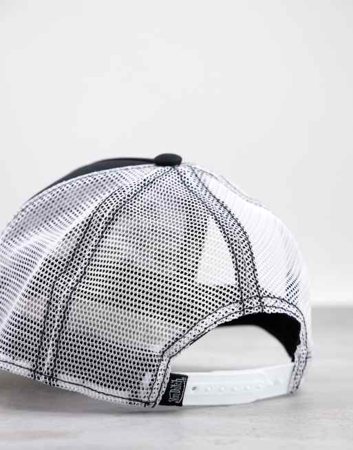 Von Dutch - Casquette camionneur - Noir et blanc, 3 de 4