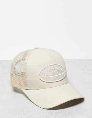 Von Dutch - Casquette de camionneur - Beige-Neutre