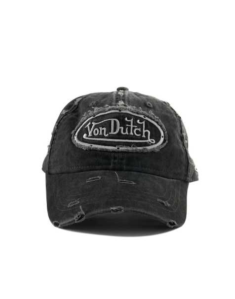Von Dutch - Dad-baseballcap i slidt sort look - view 1