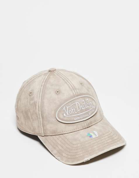 Von Dutch - DB Denver - Casquette en jean - Beige délavé - view 1