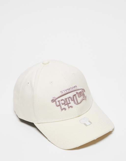 Von Dutch detroit dad baseball caps cap in beige