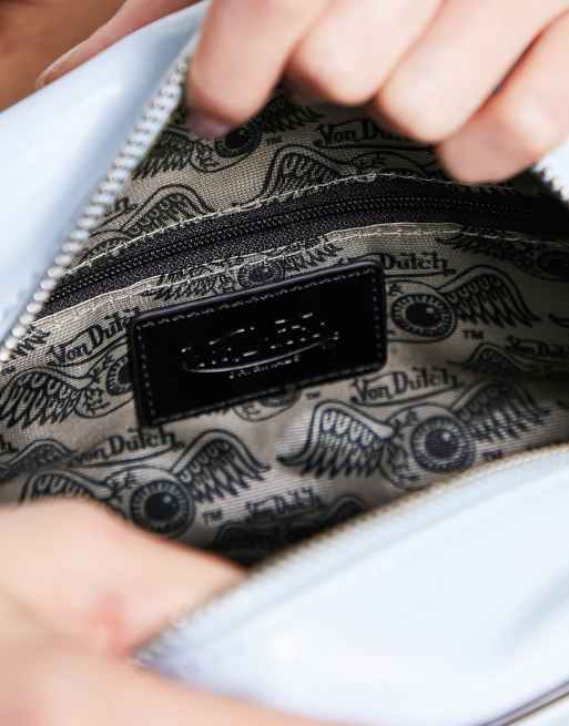 Von Dutch Kailen mini bowling bag in blue | ASOS
