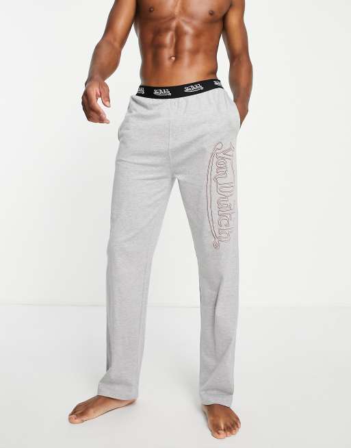 Von Dutch – Lounge-Hose in Kalkgrau