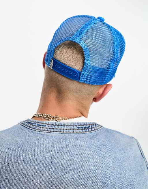 Von Dutch - Tampa - Casquette style camionneur - Bleu et blanc , 3 de 4
