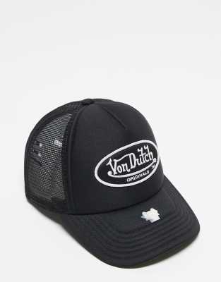 Von Dutch - Tampa - Trucker-Kappe in Schwarz