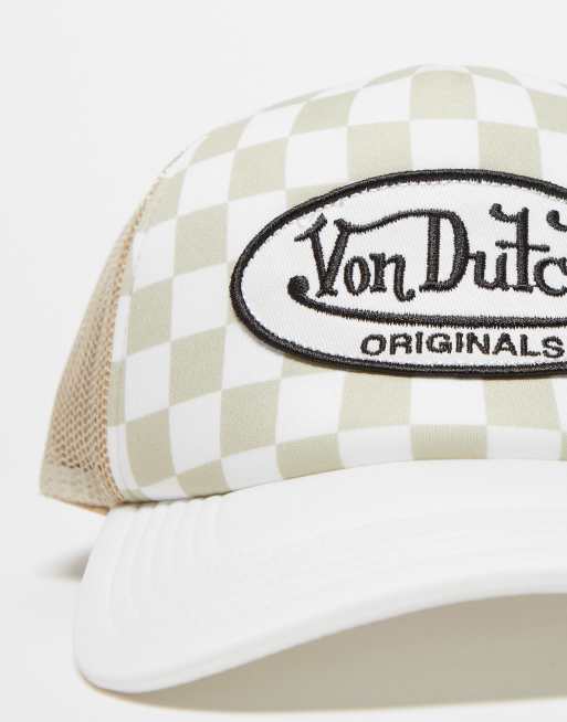 Von Dutch - Tampa - Trucker-kasket med beige skaktern , 4 af 4