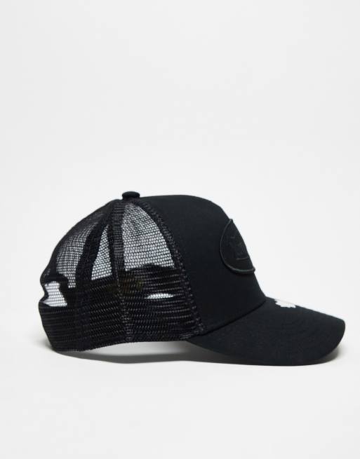 Von Dutch trucker boston cap in black