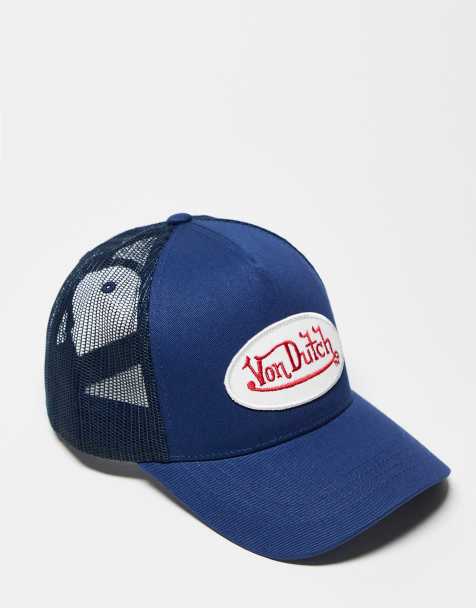 Von Dutch trucker cap in blue - view 1