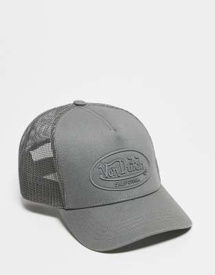 Von Dutch Von Dutch trucker cap in grey
