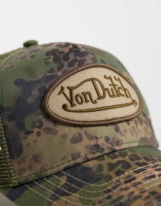 Von Dutch trucker cap in safari camo and leo, 2 of 3