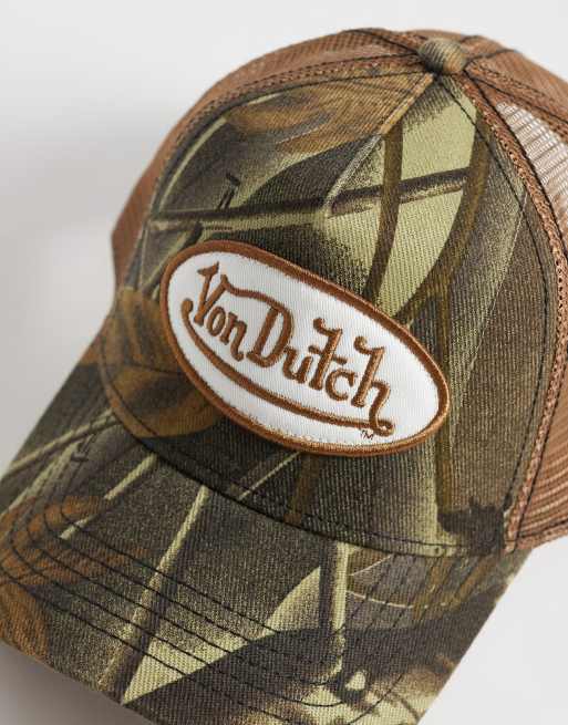 Von Dutch trucker cap in tree camo, 2 of 3