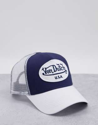 Von Dutch Von Dutch trucker cap in white