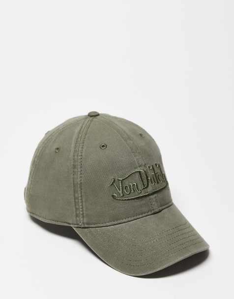 Von Dutch trucker dad cap in green - view 1