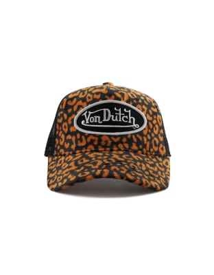 Von Dutch Vanimal Trucker Cap In Orange