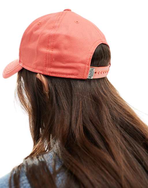 Von Dutch york dad baseball cap in peach