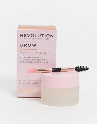 фото Восстанавливающая маска для бровей revolution rehab brow care mask-бесцветный