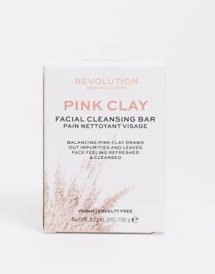 фото Восстанавливающее и очищающее мыло revolution skincare – pink clay-бесцветный