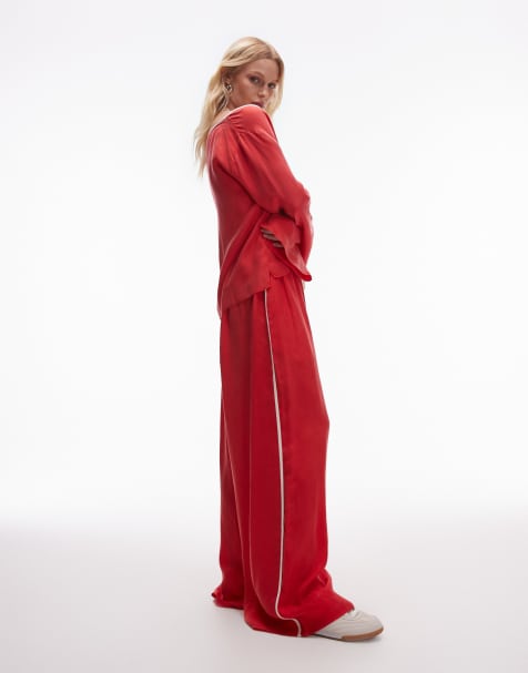 VRG GRL Moonscapes pants in chilli - view 1