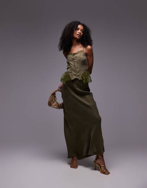 VRG GRL olive green co-ord - view 1