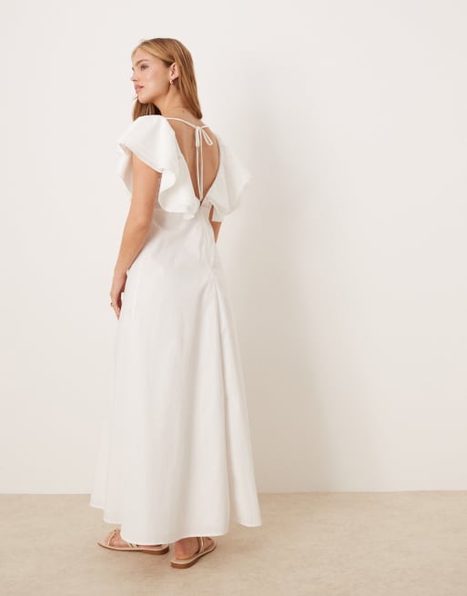 open lace back dress YLANG 18