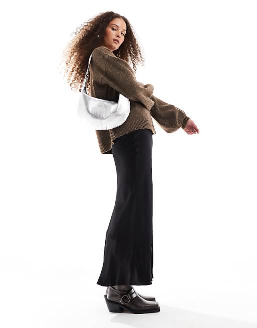 VRG GRL sorrentino oversized cardigan in mole brown | ASOS VRG GRL sorrentino oversized cardigan in mole brown | ASOS