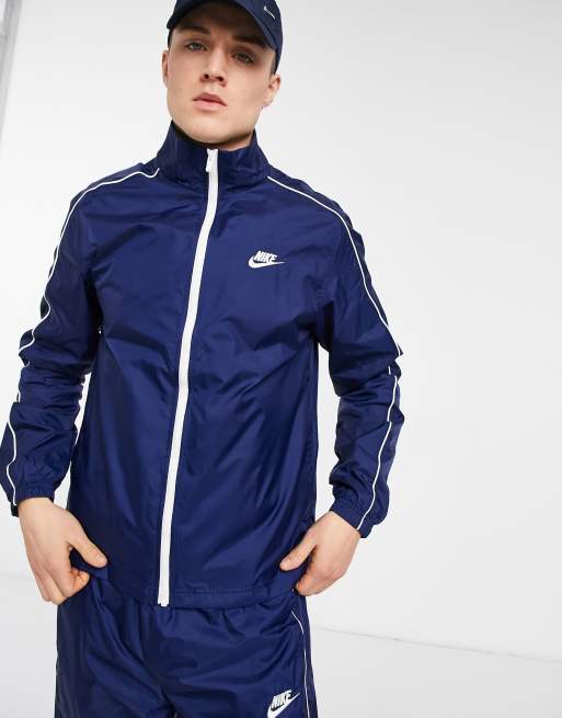 Vævet navy joggingsæt fra Nike, 4 af 4
