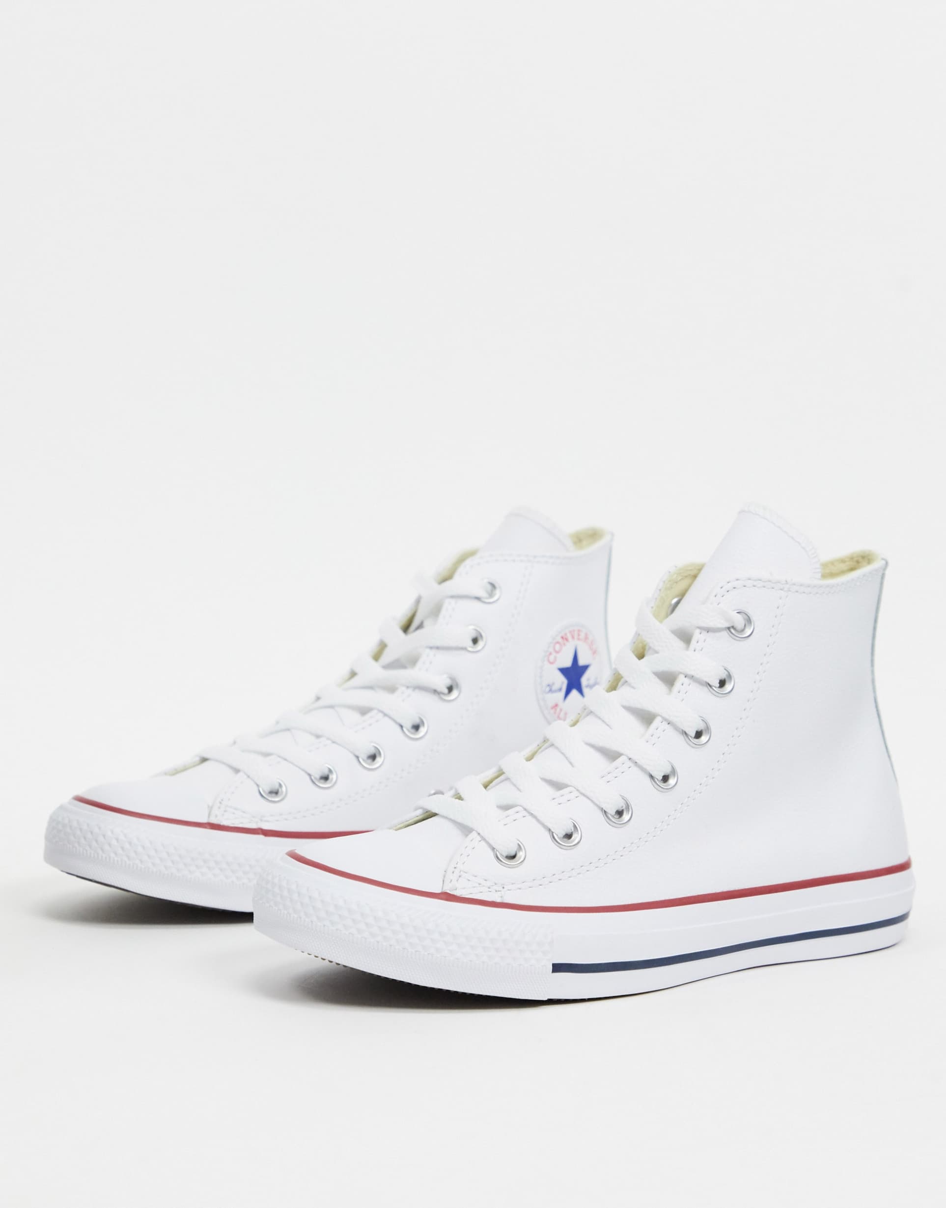 Белые кеды converse