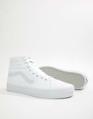 Vans sk8 Hi белые