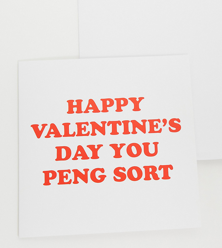 WACTT - Exclusieve Happy Valentine's you peng sort kaart-Multi