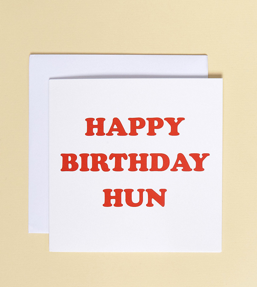WACTT - Exclusieve verjaardagskaart 'Happy Birthday Hun'-Multi
