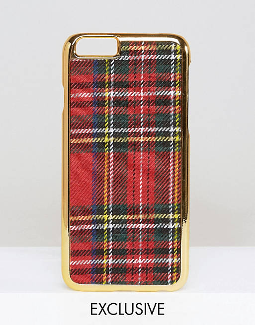 WAH LONDON x ASOS Tartan iPhone 6 Case