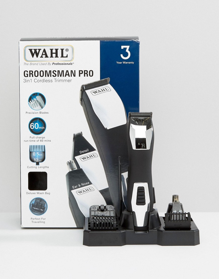 Wahl – Groomsman Pro – 3-i-1-trimmer-Flerfärgad