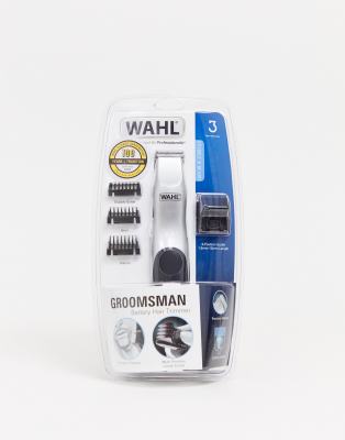 Wahl - Groomsman - Tondeuse à piles-Pas de couleur