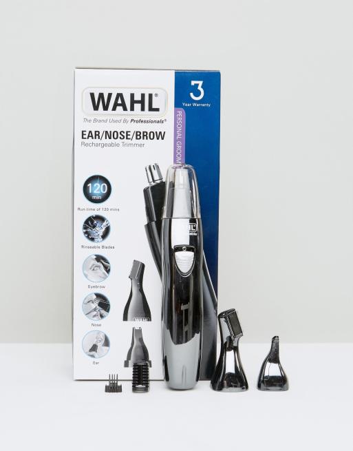 Wahl rechargeable ear nose deals and brow trimmer