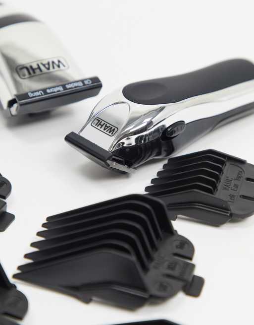 Wahl - Set per la cura della persona con rasoio elettrico e regolabarba senza filo, 3 di 4