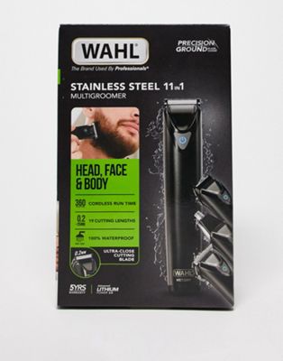 Wahl Stainless Steel 11 in 1 Fully Washable Multigroomer - ASOS Price Checker