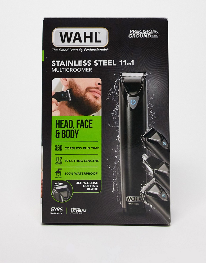 Wahl Stainless Steel 11 in 1 Fully Washable Multigroomer-No colour